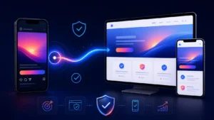 White Page for Instagram Ads connects a mobile creative to a relevant landing page