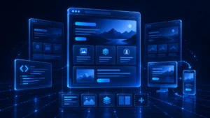 Шаблоны лендингов HTML и Bootstrap на экранах разных устройств